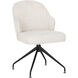 Bretta Moto Stucco Swivel Dining Chair, Swivel